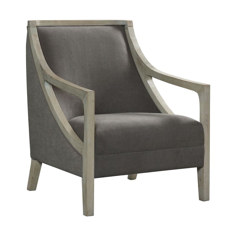 Picket House Furnishings Dayna Accent Chair with White Wash Frame