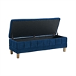 Picket House Furnishings Jude Tufted Storage Ottoman