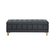 Picket House Furnishings Jude Tufted Storage Ottoman