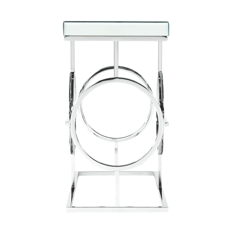 Picket House Furnishings Katie Rectangle Mirrored Sofa Table