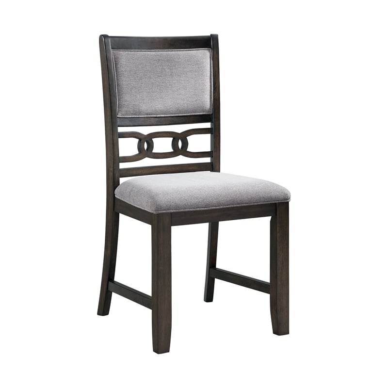 Picket House Furnishings Taylor Standard Height Side Chair Set in Walnut