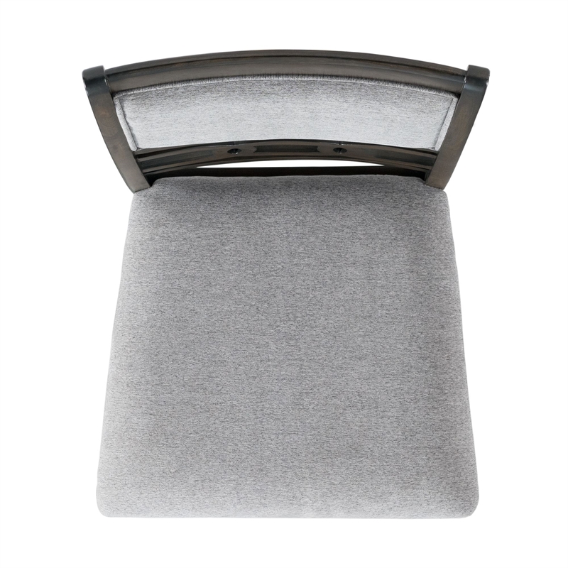 Picket House Furnishings Taylor Counter Height Side Chair Set in Walnut