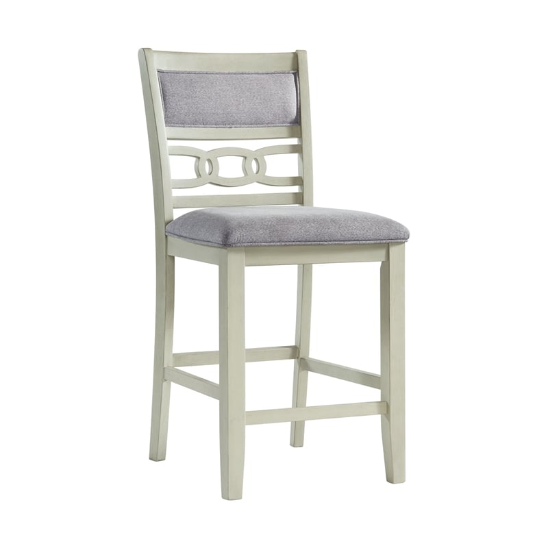 Picket House Furnishings Taylor Counter Height Side Chair Set in Bisque