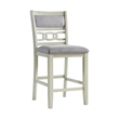 Picket House Furnishings Taylor Counter Height Side Chair Set in Bisque