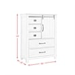 Picket House Furnishings Jack 5-Drawer Gentlemen's Chest
