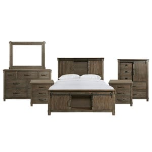 Picket House Furnishings Jack Queen Platform Storage 6PC Bedroom Set
