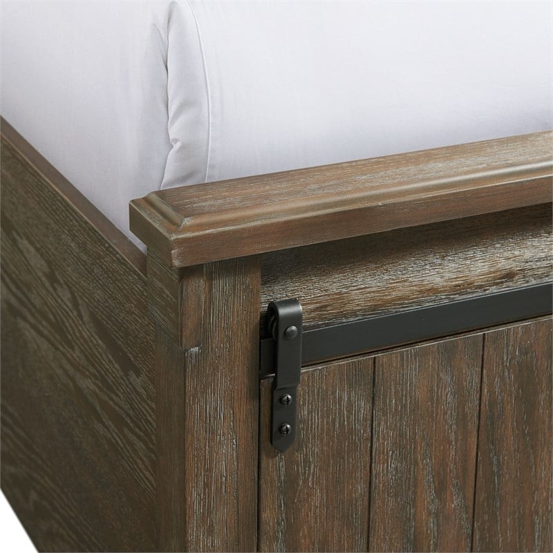 Picket House Furnishings Jack Queen Platform Storage 6PC Bedroom Set