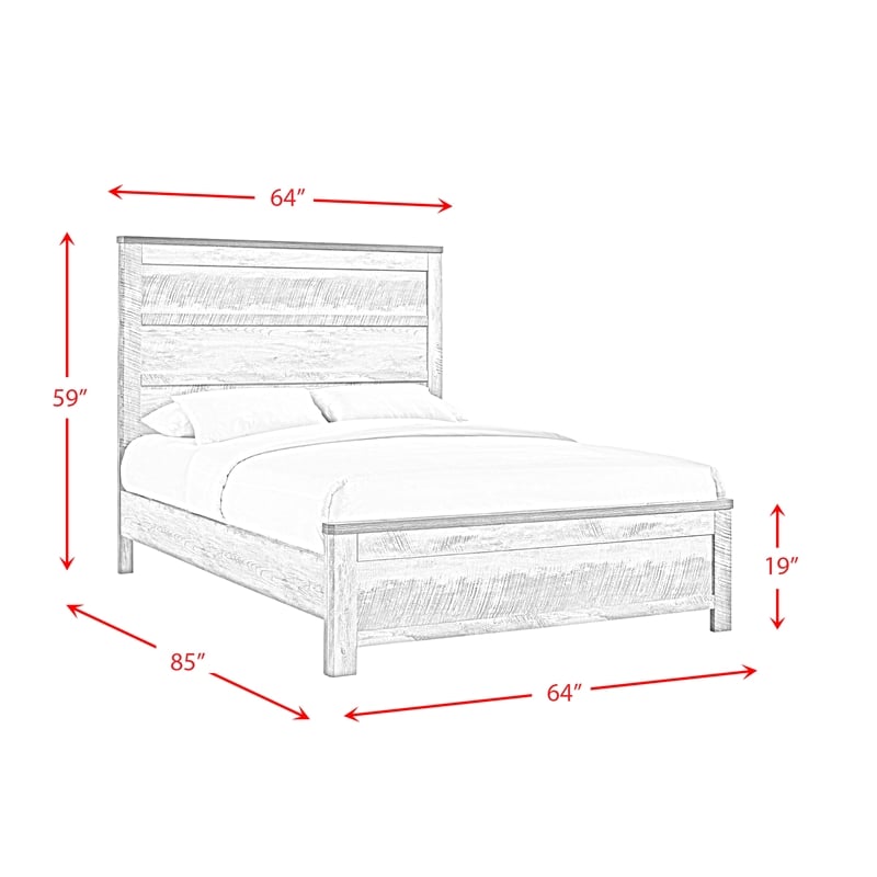 Picket House Furnishings Adam Queen Panel Bed