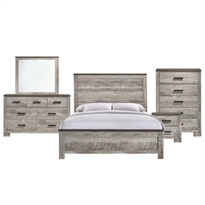 Picket House Furnishings Adam Queen Panel 5PC Bedroom Set