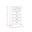 Picket House Furnishings Brooks 6-Drawers Bedroom Chest