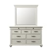 Picket House Furnishings Brooks 9-Drawer Wood Dresser with Mirror in White