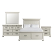 Picket House Furnishings Brooks Queen Platform Storage 4PC Bedroom Set