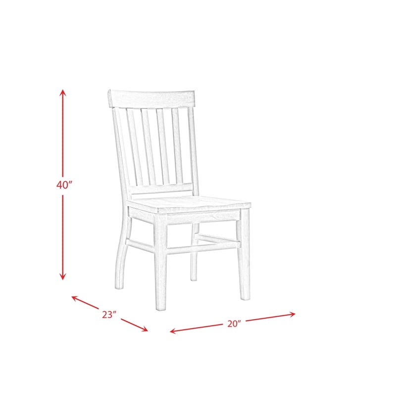 Picket House Furnishings Liam Round 5PC Dining Set-Table & Four Chairs