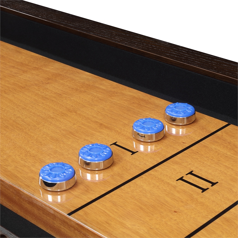 Picket House Furnishings Asher Shuffleboard Table in Brown