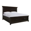 Picket House Furnishings Brooks King Platform Storage 6PC Bedroom Set in Black
