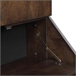 Picket House Furnishings Tyson Dartboard Cabinet in Brown