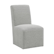 Picket House Furnishings Cade Upholstered Side Chair Set in Gray