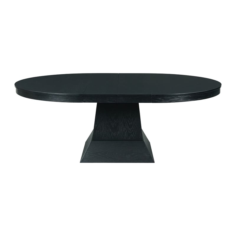 Picket House Furnishings Mara Oval Dining Table in Black
