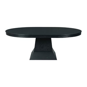 Picket House Furnishings Mara Oval Dining Table in Black