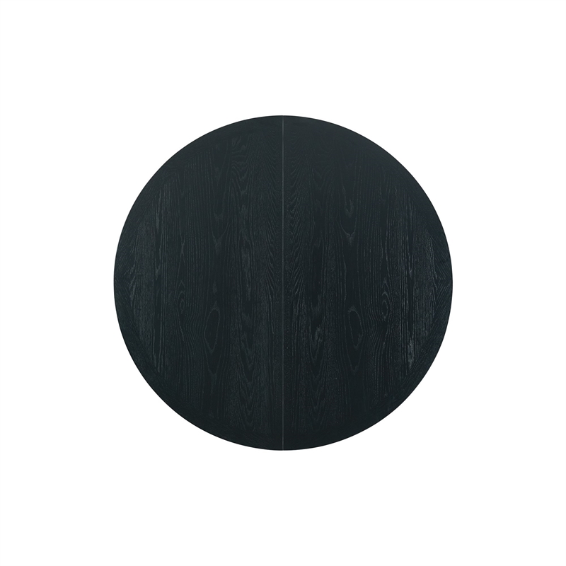 Picket House Furnishings Mara Oval Dining Table in Black