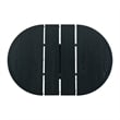 Picket House Furnishings Mara 4PC Oval Dining Table Set in Black