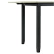 Picket House Furnishings Tuttle 3PC Drop Leaf Dining Set in Black