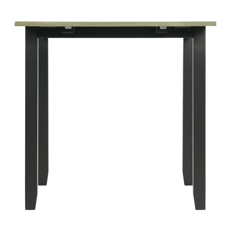 Picket House Furnishings Tuttle 3PC Drop Leaf Dining Set in Black