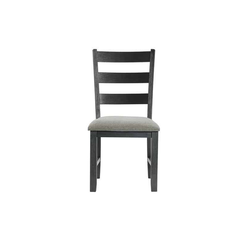 Picket House Furnishings Tuttle 3PC Drop Leaf Dining Set in Black