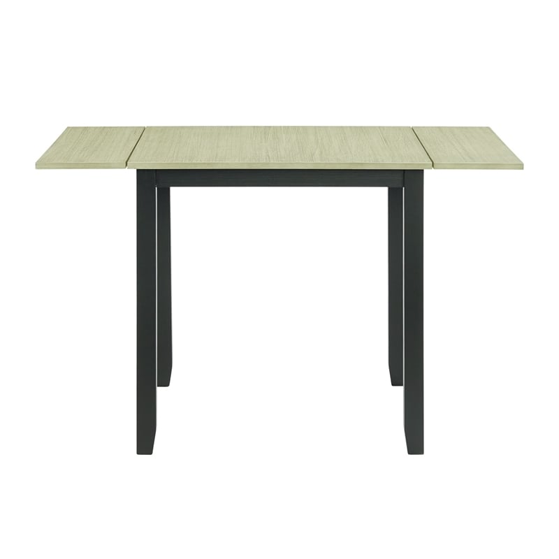 Picket House Furnishings Tuttle 3PC Drop Leaf Dining Set in Black