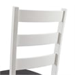 Picket House Furnishings Tuttle 3PC Drop Leaf Dining Set in Brown and White