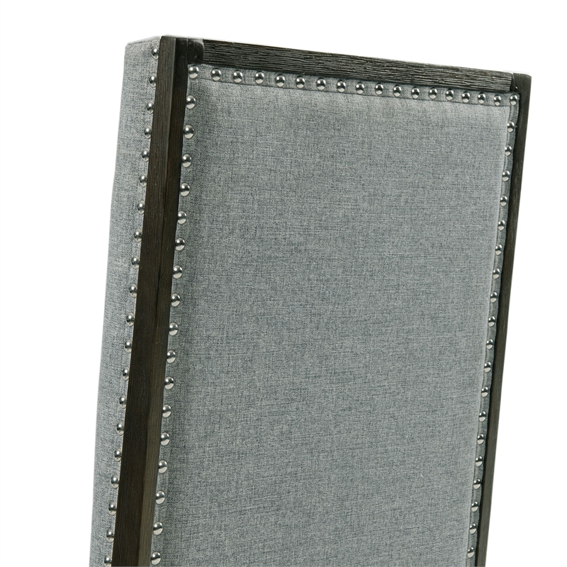 Holden 5PC Standard Height Dining Set-Table and Four Side Chairs in Gray