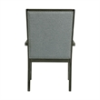 Picket House Furnishings Holden Standard Height Arm Chair Set in Gray