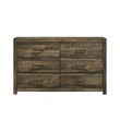 Picket House Furnishings Beckett 6-Drawers Bedroom Dresser