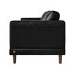 Picket House Furnishings Hanson Loveseat in Fiero Black