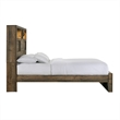 Picket House Furnishings Beckett Full Bookcase Panel Bed with Bluetooth