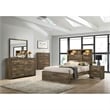 Picket House Furnishings Beckett Full Bookcase Panel Bed with Bluetooth