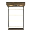 Picket House Furnishings Beckett Full Bookcase Panel Bed with Bluetooth