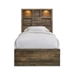 Picket House Furnishings Beckett Twin Bookcase Panel 3PC Bedroom Set