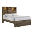 Picket House Furnishings Full Bookcase Panel 3PC Bedroom Set with Bluetooth