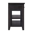 Picket House Furnishings Kahlil 3-Drawer Sofa Table in Espresso