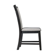 Picket House Furnishings Jasper 7PC Dining Set-Table & Six Side Chairs in Black