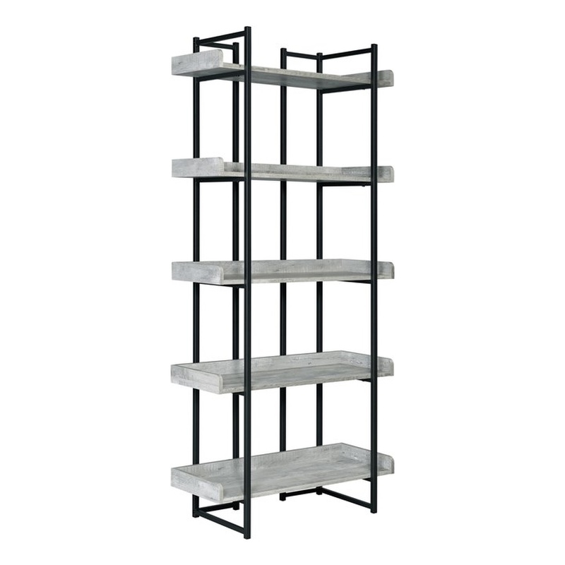 Picket House Furnishings Peyton Bookshelf in Grey