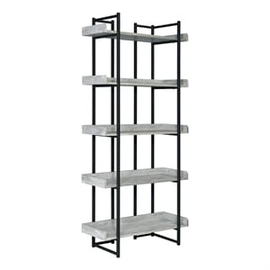Picket House Furnishings Peyton Bookshelf in Grey