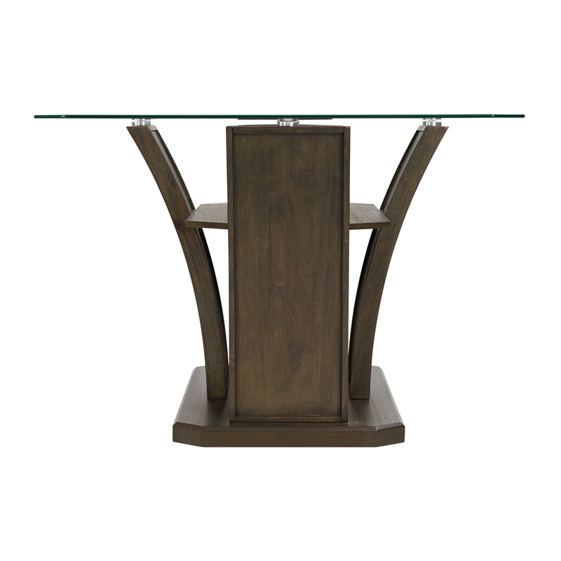 Picket House Furnishings Simms Rectangular Dining Table in Walnut
