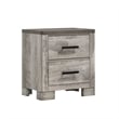 Picket House Furnishings Adam Twin Panel 4PC Bedroom Set in Gray