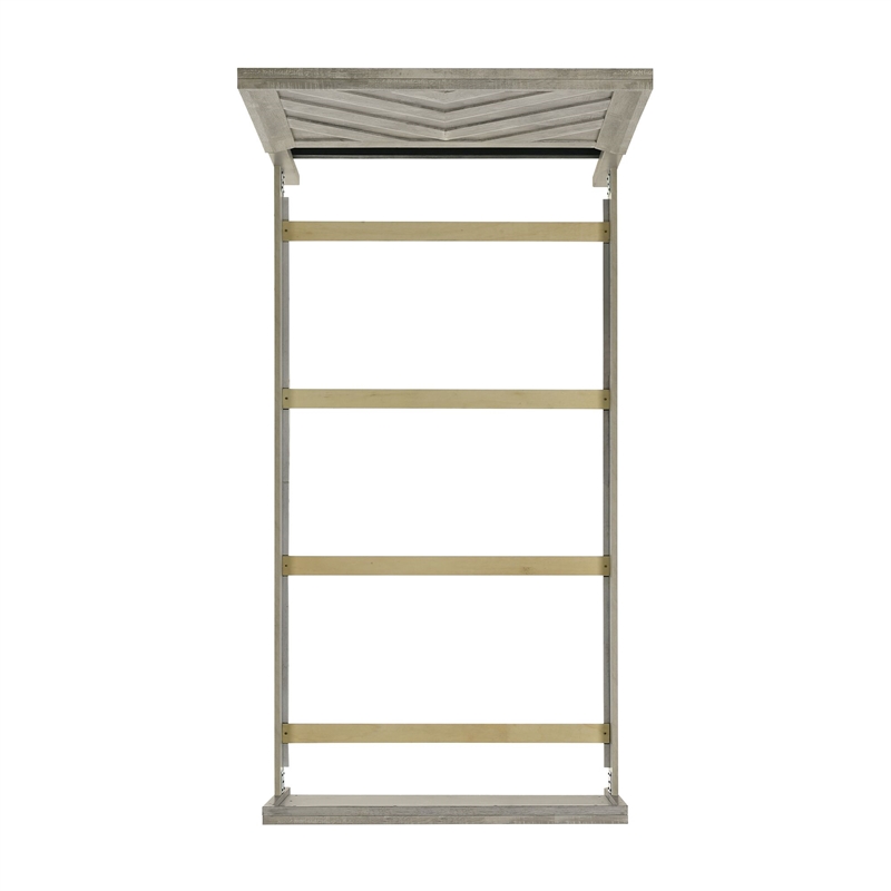 Picket House Furnishings Keely Twin Panel Bed in White