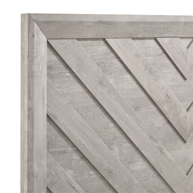 Picket House Furnishings Keely Twin Panel Bed in White