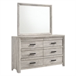 Picket House Furnishings Keely Twin Panel 5PC Bedroom Set in White
