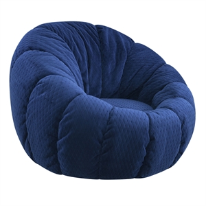 picket house furnishings chessa lounger in cobalt