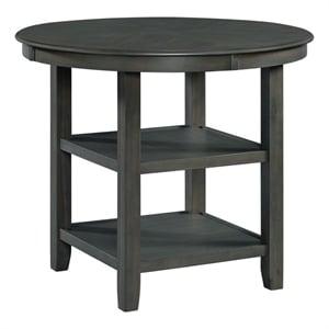 Picket House Furnishings Taylor Counter Height Dining Table in Gray